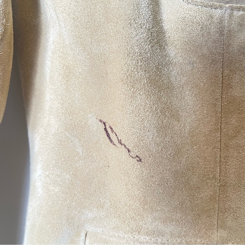 Y2K Tan Leather Banana Republic Jacket - Picture 14 of 16